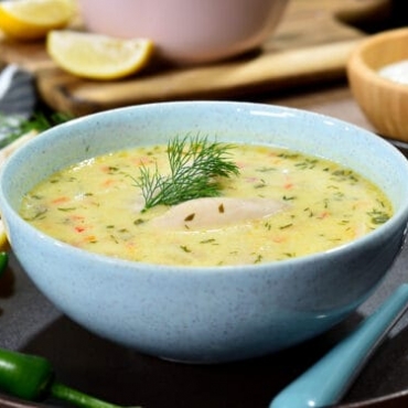 Ciorba de pui a la greque