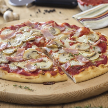 PIZZA PROSCIUTO FUNGHI 450GR, (450g)