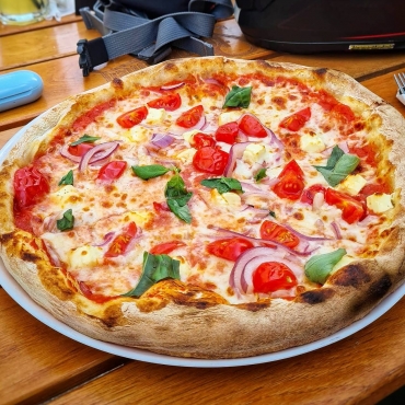 Pizza pollo mediterana – 400gr 