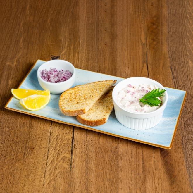 Salata de icre cu paine tost 150 gr