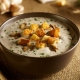 Supa crema de ciuperci cu crutoane