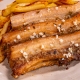 Piept de porc la jar și cartofi cu usturoi