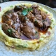 SPECIALITATEA ZILEI: Ficatei de pui cu ceapa caramelizata și piure de cartofi