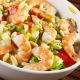 SALATA CU CREVETI SI DRESSING IAURT 300GR, (300g)